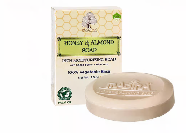 Madina Honey & Almond Soap (3.5 Oz)