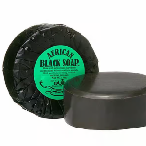 Madina Black Soap - Original round bar (3 Oz)