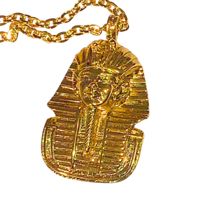 Gold Egyptian Pharaoh necklace