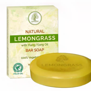 Madina Lemongrass with Ylang Ylang Oil Bar Soap (3.5 Oz)
