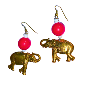 The Golden Elephant Earrings You Need in Your Collection